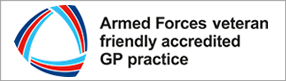 We are an Armed Forces 'Veteran Friendly 'accredited GP practice
